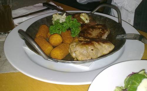 Eine Pfanne voll Leckereien