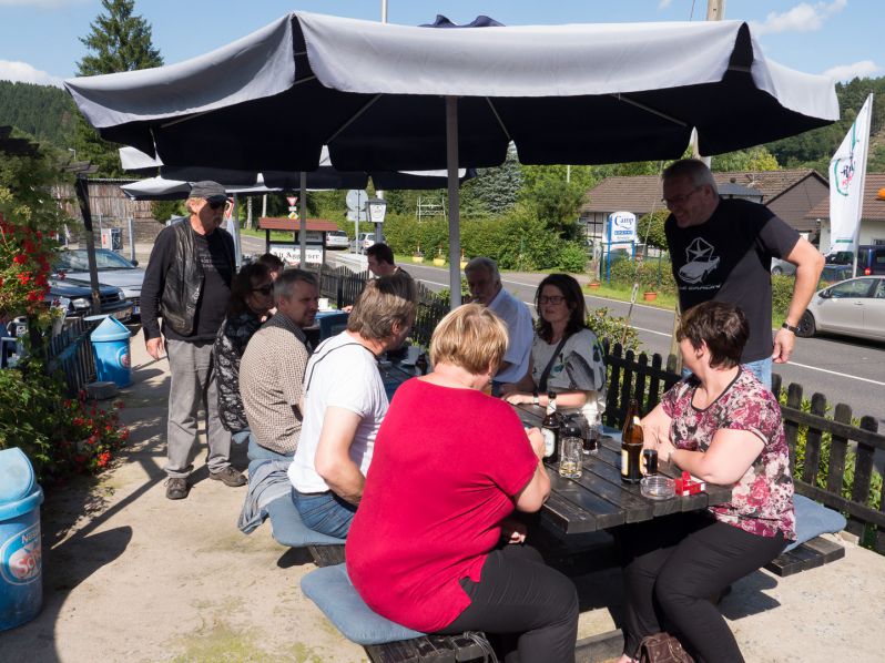 NRW-Treffen 09.8.2014
Zwischenstopp im Schnellrestaurant Alt-Aggasee
