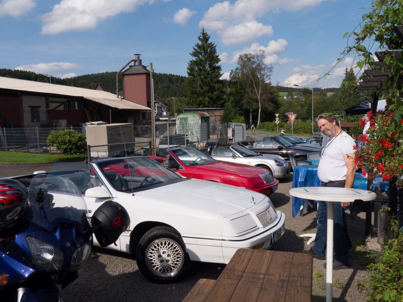 NRW-Treffen 09.8.2014
GesÃ¤ttigt geht es mit guter Laune weiter.
