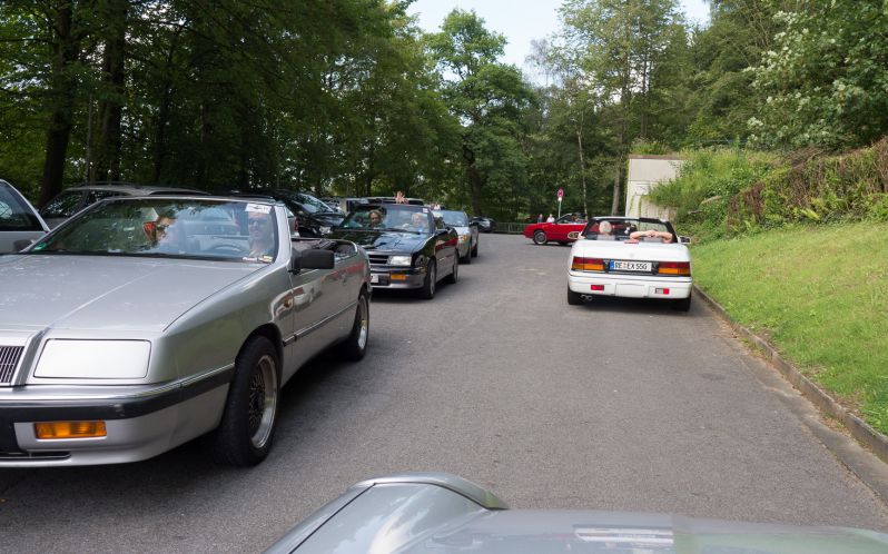 NRW-Treffen 09.8.2014
180Â°-Wende an der Aggertalsperre
