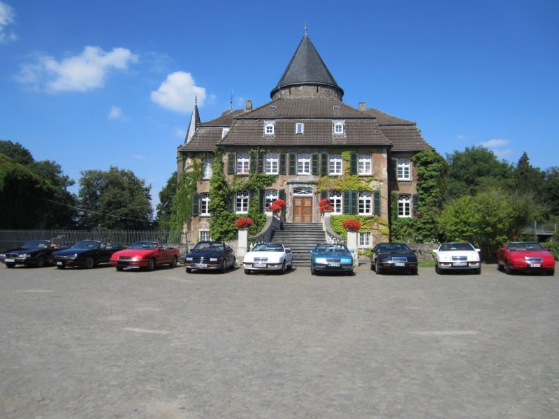 Barone vor MÃ¤rchenschloss
NRW-Stammtisch August 2012
Ausfahrt durch das Angerland & Ruhrtal
