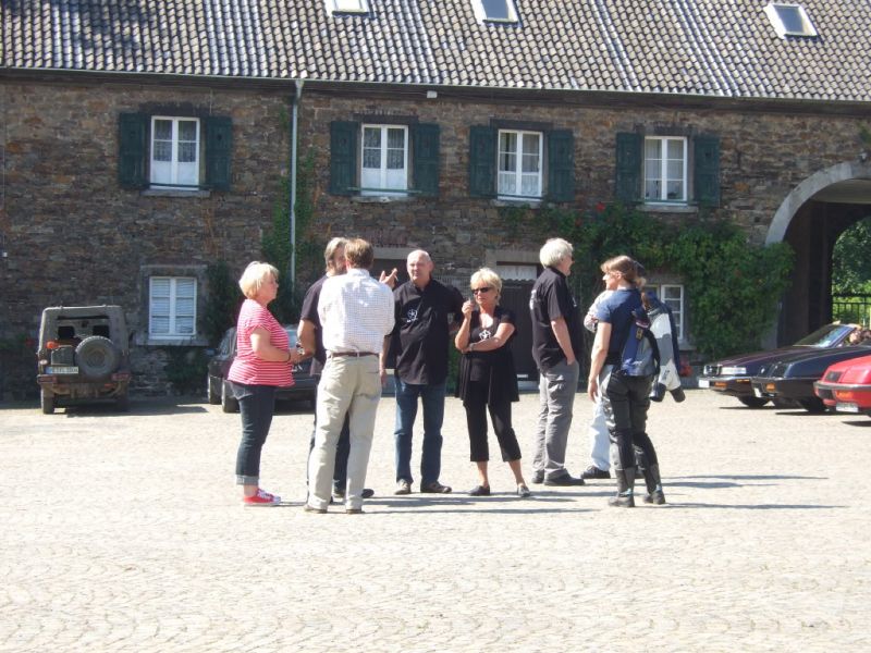 Und berichtet von der Schlossgeschichte
NRW-Stammtisch August 2012
Ausfahrt durch das Angerland & Ruhrtal

