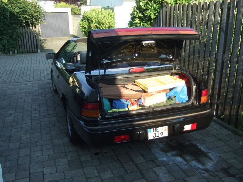 Alles verstaut
Dinotreffen 2012
