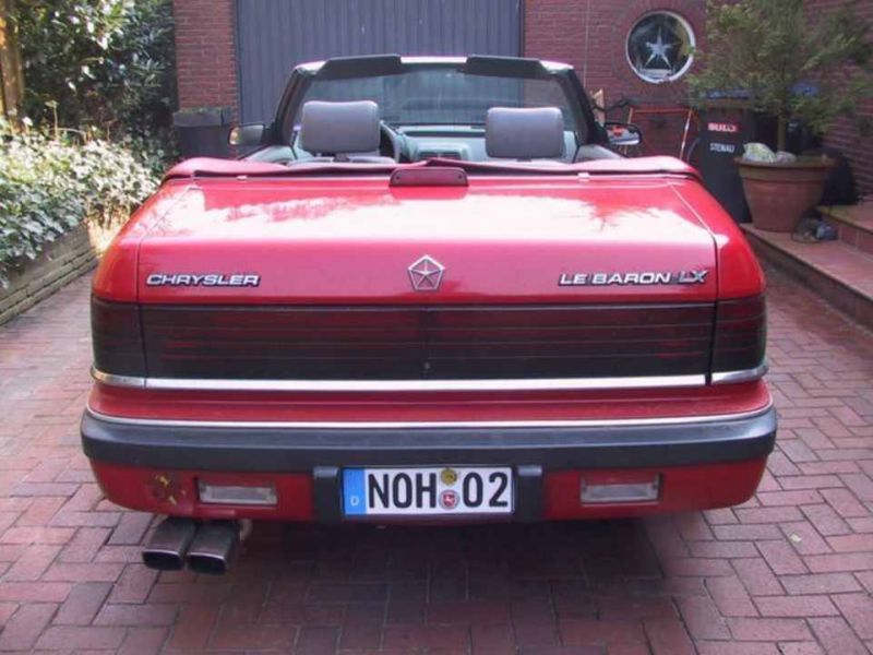 Le Baron Heck
und hier noch das passende Heck vom Cabrio
