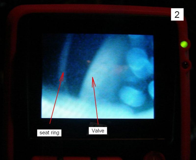  Brennraum-2
Diagnose verrutschter Ventilsitzring mit Endoskopkamera
