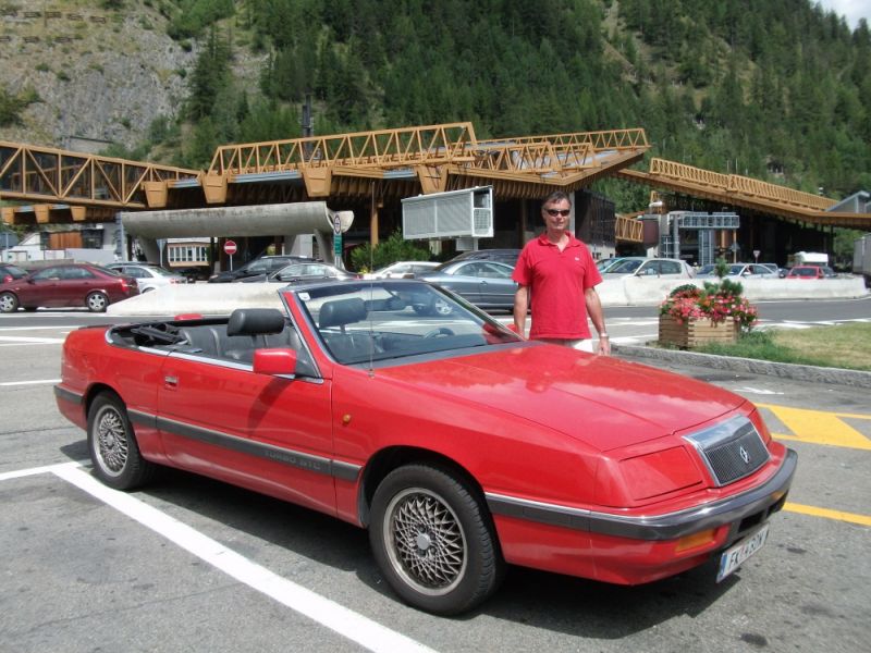 vor dem Mont Blanc-Tunnel
