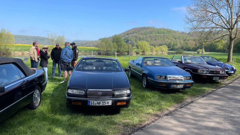 Mittagspause an der Weser in Reileifzen
Weser-Bergland Tour 25. April 2026
Bodenwerder - Rühler Schweiz - Burgruine Polle - Schloss Hämelschenburg
Schlüsselwörter: Saisoneröffnung;2026;Weser-Bergland;Tour;Hannover
