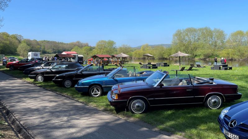 Mittagspause an der Weser in Reileifzen
Weser-Bergland Tour 25. April 2026
Bodenwerder - Rühler Schweiz - Burgruine Polle - Schloss Hämelschenburg
Schlüsselwörter: Saisoneröffnung;2026;Weser-Bergland;Tour;Hannover