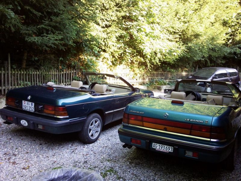 Twins zum letzten Mal dieses Jahr in Freiheit
Nachdem die WaPu am grÃ¼nen geflickt ist, geht der blaue heute (wieder) in den Winterschlaf....  (25.10.2010) 
