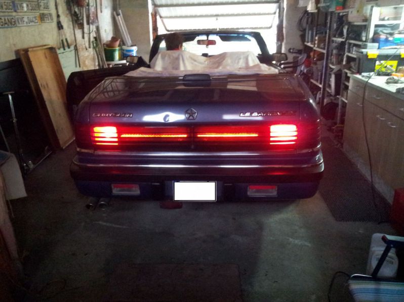 neue led-leuchten,
umbau auf led, (und noch beule verpasst - shit !! )
