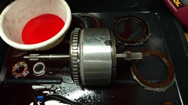 Die Input Drum fertig zum Einbau
