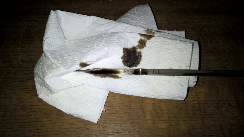 Ã–lmessstab mit Ã–lstand
Zeigt den Ã–lstand
