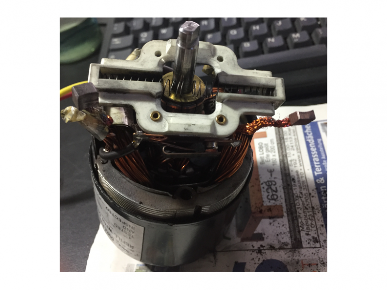 Schlüsselwörter: KohlebÃ¼rsten; Verdeckmotor