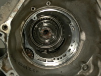 Nach entfernen von Ölpumpe und UD-OD-R-Kupplung